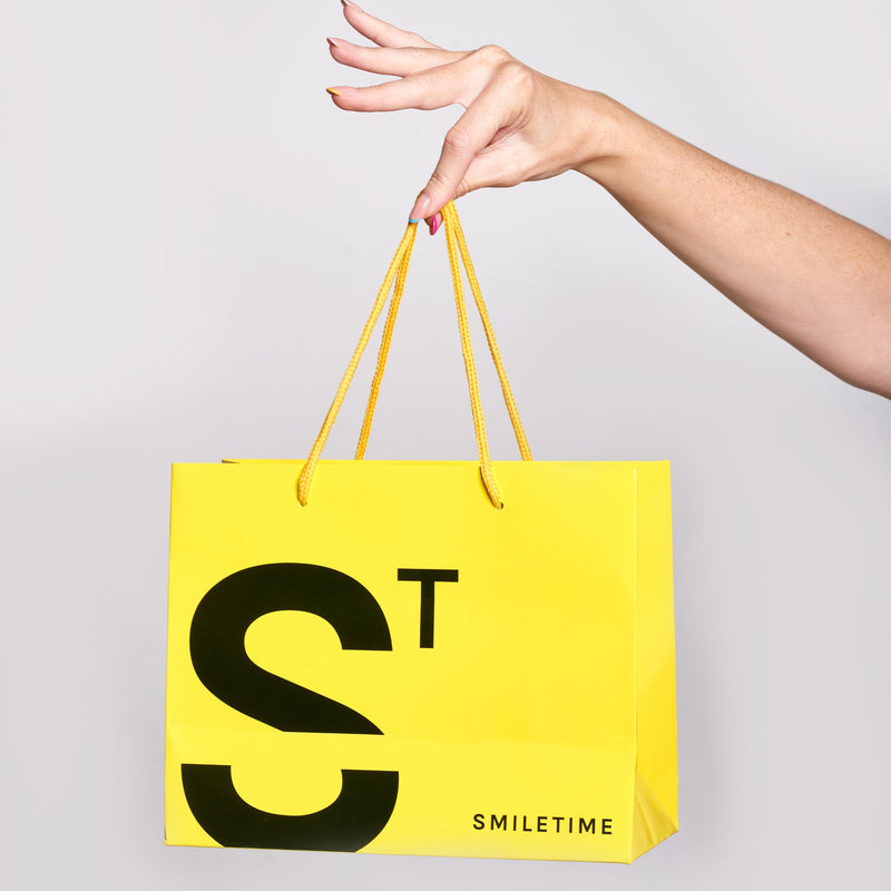 SmileTime Yellow Gift Bag